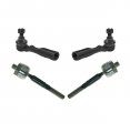 Partsw 4 Pc Front Outer Inner Tie Rod Ends Steering For 2wd 4x4 Models 