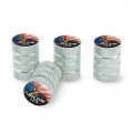 Superman Vote For Lex Tire Rim Wheel Aluminum Valve Stem Caps