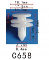 Autobahn88 Door Panel Clip Compatible With Chrysler Oem 6505539aa 5012874aa Pack Of 20