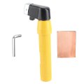 Electrode Holder Welding Tool 400amp Soldering Arc Rod Clamp Yellow