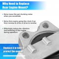 X Autohaux Right Engine Motor Mount No Bp4s39060 For Mazda 3 I 2 0l L4 Gas 2004-2010