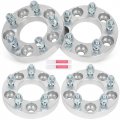 Wheel Spacers 5 Lug 4pcs 1 Inch Mm Thick 5x4 5 5x114 3mm To 5x110 Compatible For 1989-2015 Toyota 2006-2016 Lincoln Jeep 