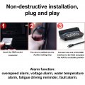 Keenso Car Head Up Display Universal High Definition Obd Windshield Projector Overspeed Security Alarm For Obdii Standards