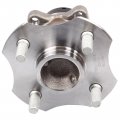 Ocpty New Wheel Hub Bearings Rear 4 Lugs W Abs Compatible For Scion Xa Toyota Echo Xb 2000-2006 With Oe 512209 Pack Of 1