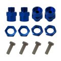 4pcs 1 82mm To7mm Wheel Hex Hub Adapter Conversion Extension For 1 10 Rc Car All 1 Cars With 12mm Blu 1 82mm To7mm Wheel Hex