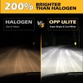 Opp Ulite Ram Led Fog Lights For Dodge 1500 2019-2021 2019-2022 2500 3500 72w 3100lm 6500k Cool White Clear Lens Bumper Driving