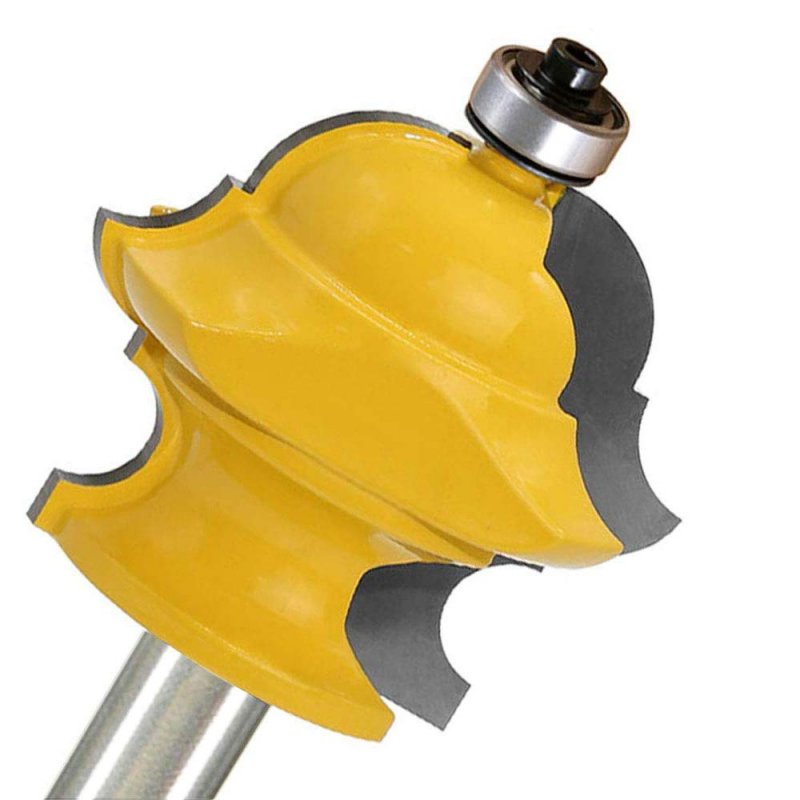 Multi Profile Molding Router Bit 1 2 In Shank Carbide Form Milling Cutter For Woodworking Bullnose Round Over Cove And Ogee All