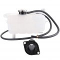 Ocpty Thermostat Engine Coolant Reservoir Bottle Overflow Tank Fits For 2002-2007 Jeep Liberty