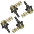 Caltric 2 Sets Of Tie Rod End Kit Compatible With Polaris Scrambler 50 90 2001 2002 2003