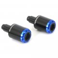 Mc Motoparts Mshine Cnc Bar Ends For Panigale 1299 959 2015-2019 16 17 18 V4 18-19 Blue