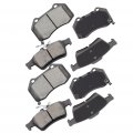 Automotive Replacement Brake Pads Front Rear Fit For Chevrolet Cobalt 2008-2010