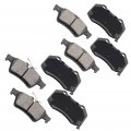 Aintier Automotive Replacement Brake Pads Front Rear Fit For Chevrolet Cobalt 2008-2010