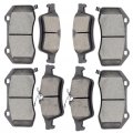 Aintier Automotive Replacement Brake Pads Front Rear Fit For Chevrolet Cobalt 2008-2010