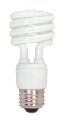 Satco S7412 13 Watt Cfl Light Bulb Compact Fluorescent 230 Volt - 60 W Equal 5000k Full Spectrum 82 Cri 69 Lumens Per 24 
