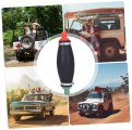 Wakauto 1 Pc Manual Oil Pump Gasoline Vacuum Car Fuel Transfer Motor Absorber Rubber Siphon