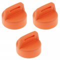 3x Ignition Key Cover For Polaris Ranger Rzr Sportsman Ace General Scrambler And Yamaha G9 G14 G16 G22 G29 Golf Cart Orange 