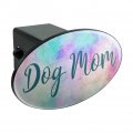 Dog Mom Oval Tow Trailer Hitch Cover Plug Insert