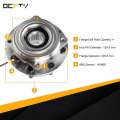 Ocpty New Wheel Hub Bearings Front Axle 5 Lugs With Abs Compatible For Ford F-350 Super Duty 2011-2016 Oe 515131 Pack Of 1