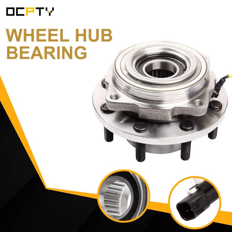 Wheel Hub Bearings Front Axle 5 Lugs With Abs Compatible For Ford F-350 Super Duty 2011-2016 Oe 515131 Pack Of 1