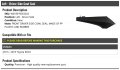 Left Driver Side Cowl Seal Compatible With 2013-2018 Toyota Rav4