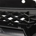 Front Upper Mesh Grille Chrome Shell With Black Insert Replacement For Legacy 2010 2011 2012 Su1200142