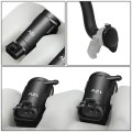 Auto Dynasty To1288206 Factory Style Car Windshield Washer Reservoir Tank Cap Filler Tube Fluid Pump Compatible With Toyota