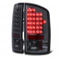 Chrome Smoke Premium Led Tail Light Housing Lamp Assembly For 2002-2006 Dodge Ram 1500 2500 3500 Pickup Truck Driver And 