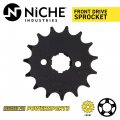 Niche Drive Sprocket Chain Combo For Honda Xl100s Front 15 Rear 42 Tooth 428vm-x X-ring 118 Links