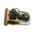 T Blade Set For Andis Slimline Pro Li Hair Trimmer D7 32655 D8 32400 Ceramic And Carbon Steel Kit Gold 