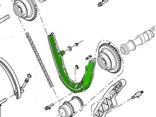 Timing Chain Tensioner For Range Rover 03-05 Lgj000060