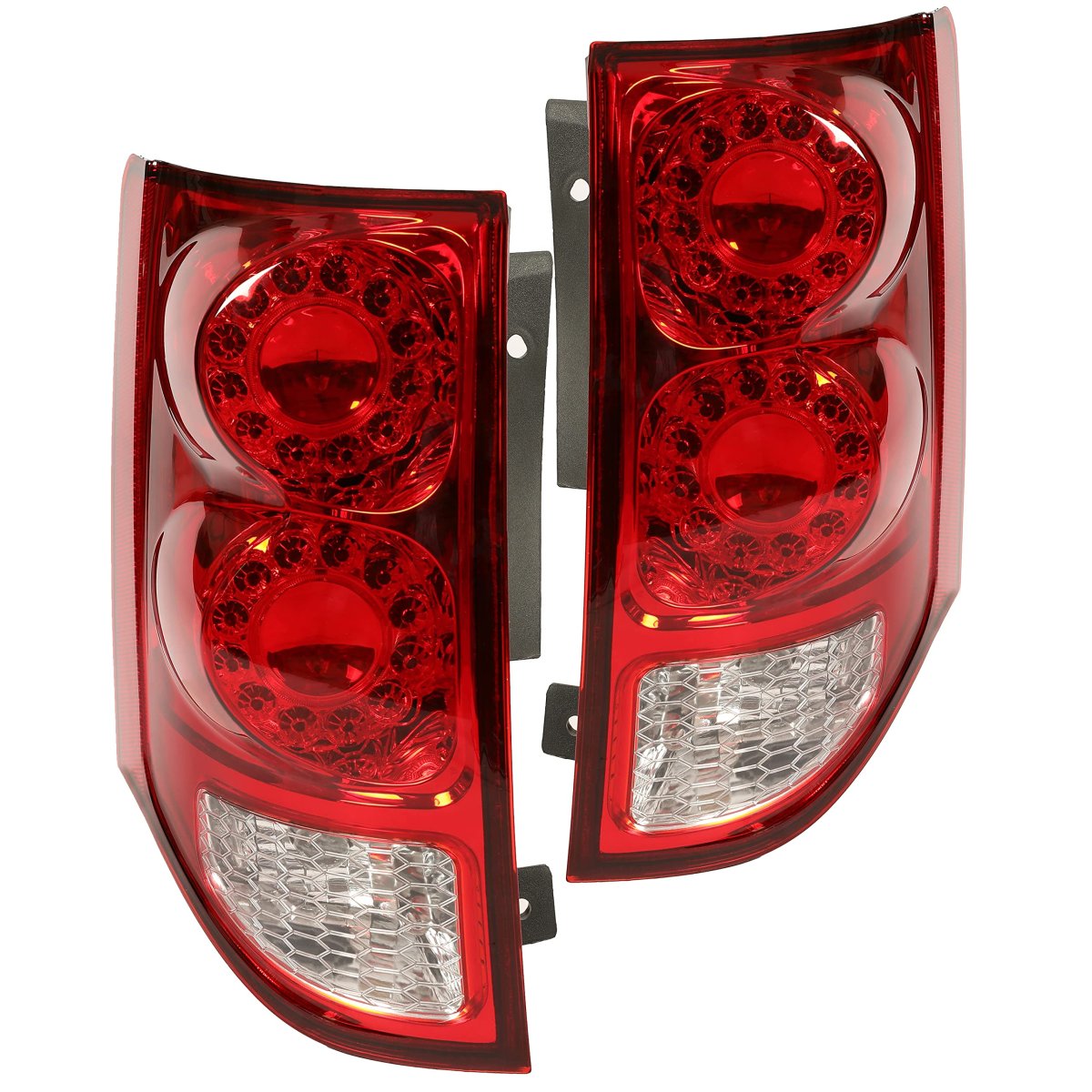 Hecasa Led Tail Light For 2011-2020 Dodge Grand Caravan Ram C V Tradesman W Bulb Rear Stop Brake Lamp Taillight Replacement