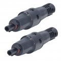 Solar Built In Fuse Connector Ip68 Waterproof 2sets Pv Connectors Ppo Housing Anti 1500v For Panel Connection 15a 
