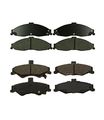 Front Rear Ceramic Brake Pads Replacement Part For Chevrolet 1998-2002 Camaro Firebird 