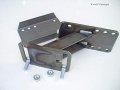 R And P Carriages Universal Heavy Duty Spare Tire Carrier Fits 4-5 Lug Tires