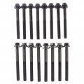Koomaha Hs26541pt Head Gasket Bolts Kit Replacement For 2011-2016 Chrysler Jeep Grand Cherokee Dodge Ram 3 6l V6 Pentastar 