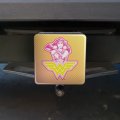 Wonder Woman 80th Pink Power Tow Trailer Hitch Cover Plug Insert