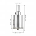 Uxcell Diamond Drill Bit 32mm Glass Hole Saw Core With Spotting For Ceramics Porcelain Tile Bottles Pots Brick
