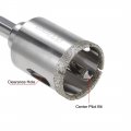 Uxcell Diamond Drill Bit 32mm Glass Hole Saw Core With Spotting For Ceramics Porcelain Tile Bottles Pots Brick