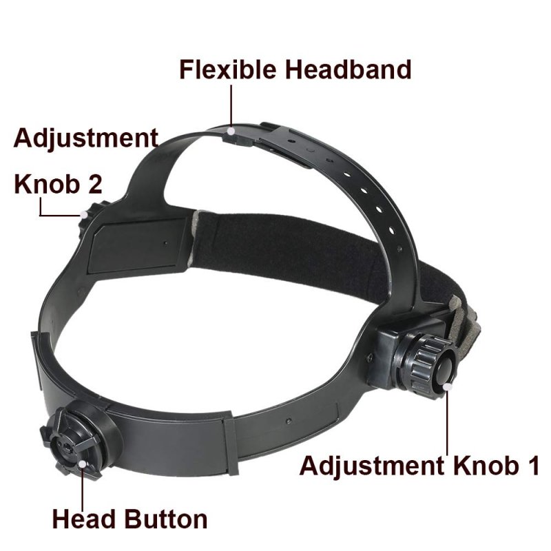 Pro Cool Fire Monster Style Solar Auto-darkening Welding Grinding Helmet With Storage Bag And 2 Pcs Extra Lens Covers Ansi