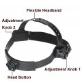 Pro Cool Fire Monster Style Solar Auto-darkening Welding Grinding Helmet With Storage Bag And 2 Pcs Extra Lens Covers Ansi