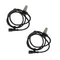 Set Of 2 For Land Rover Range New Abs Wheel Speed Sensor Rear Left Stc3385 