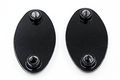 Mirror Block Off Plates For 2005-2008 Kawasaki Ninja Zx6r Zx6rr 636 Zx10r Black B00ywcqawy 