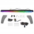 50 In Rgbw Led Light Bar Kit For Can Am Maverick X3 Max 2017 2025 288w Multi Color Chasing Off Road Lighting With Mounting