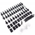 Httmt Mt215-006-bk Black Spike Fairing Bolts Kits Compatible With 2004-2006 Yamah Yzf R1 Yzf-r1 Yzfr1