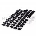 Httmt Mt215-006-bk Black Spike Fairing Bolts Kits Compatible With 2004-2006 Yamah Yzf R1 Yzf-r1 Yzfr1