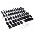 Httmt Mt215-006-bk Black Spike Fairing Bolts Kits Compatible With 2004-2006 Yamah Yzf R1 Yzf-r1 Yzfr1