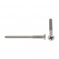 Prime-line Wood Screws Flat Head Phillips Drive 8 X 2 In Grade 18-8 15 Pack