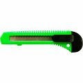 Box Cutter Utility Knife Tool With Retractable Snap Off Razor Blade X24 Mix Color 8 Red Blue Neon Green