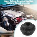 X Autohaux 2pcs Lower Rubber Cushion Bushing Radiator Mount Insulator For Hyundai Accent 2012-2017 Elantra 2011-2016