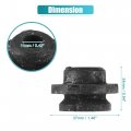 X Autohaux 2pcs Lower Rubber Cushion Bushing Radiator Mount Insulator For Hyundai Accent 2012-2017 Elantra 2011-2016